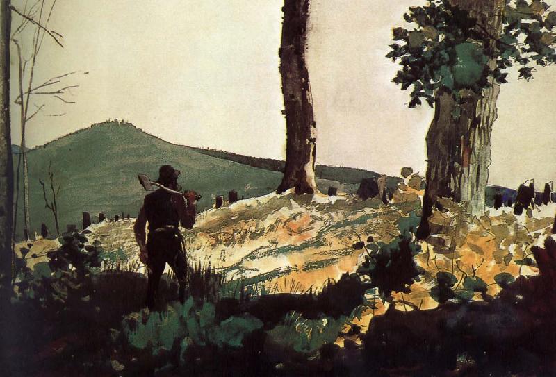 Winslow Homer Pioneer oil painting image